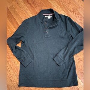 The Normal Brand Men's Dark Green Casual Button Down Shirt